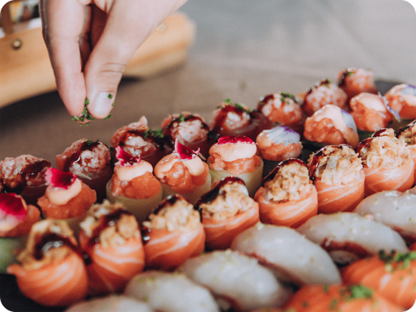 Buffet de sushi