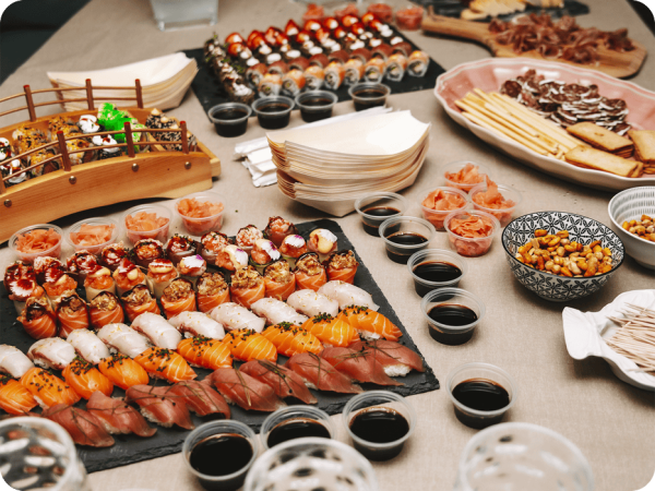 Buffet de sushi